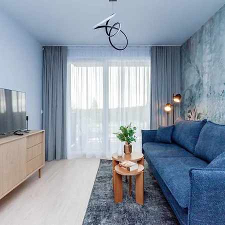 Apartly -riverside Ii & Balkon, Parking Apartment Szczecin