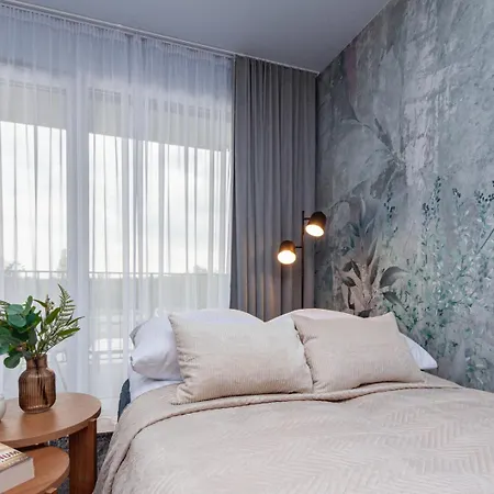 Apartment Apartly -riverside Ii & Balkon, Parking *