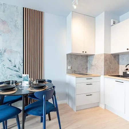 Apartly -riverside Ii & Balkon, Parking Apartment Szczecin